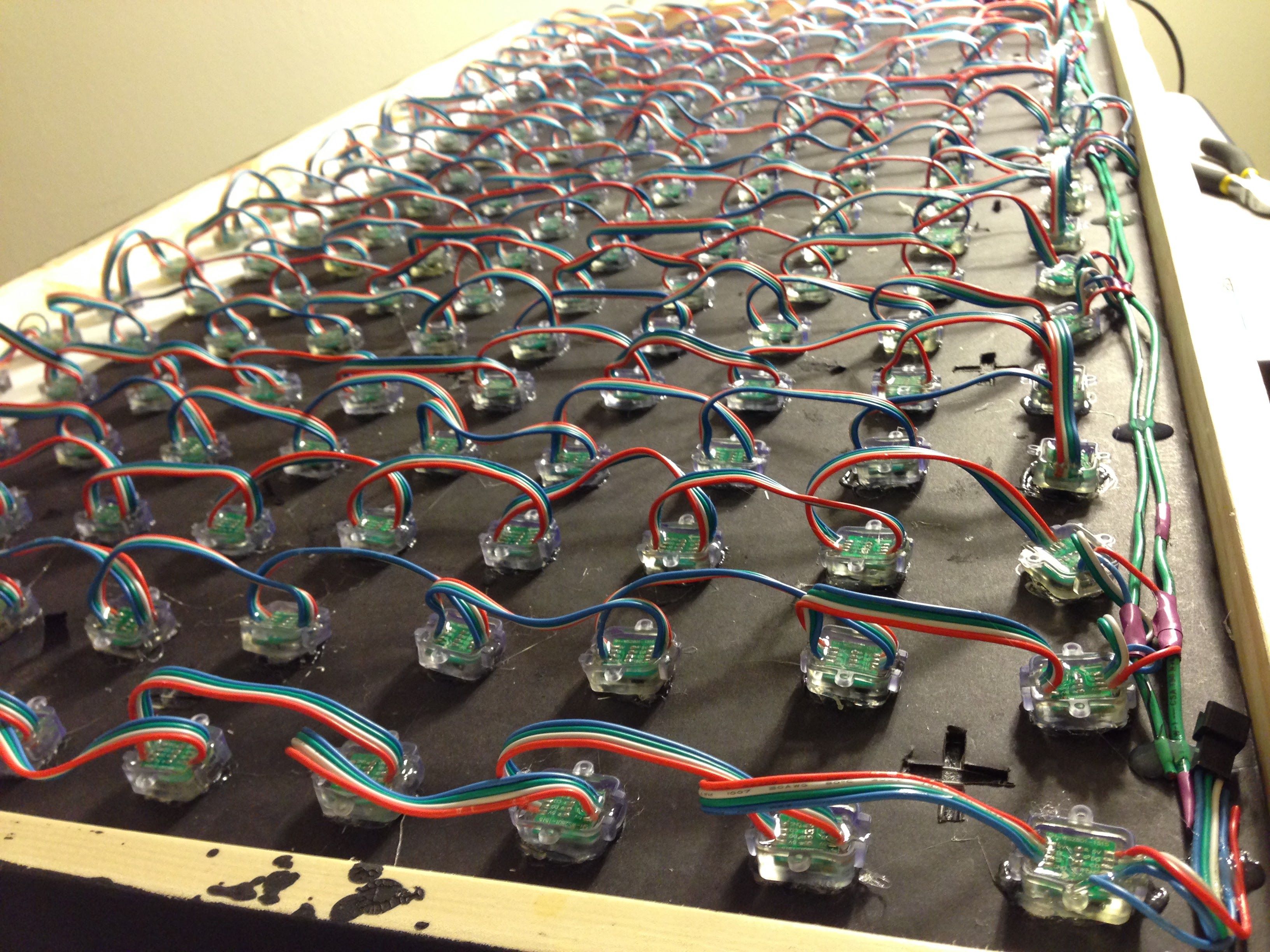 Installing LED modules