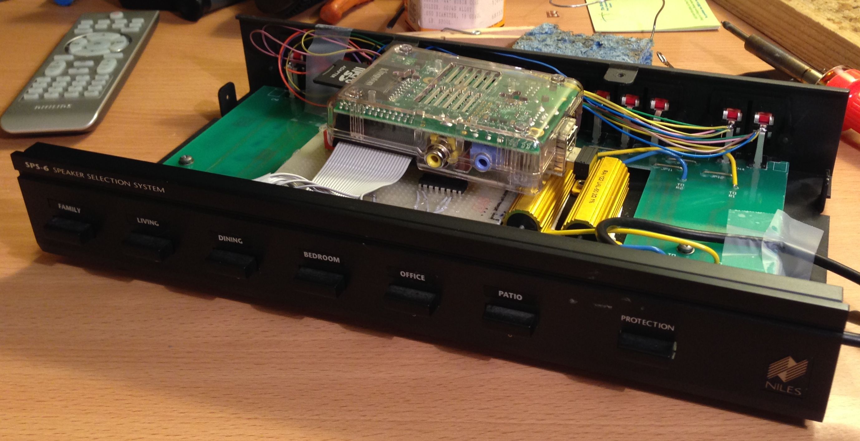 Integrated Raspberry Pi setup