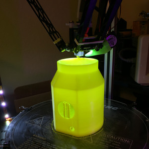 First vacuum chamber print.