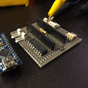 Completed electronics.