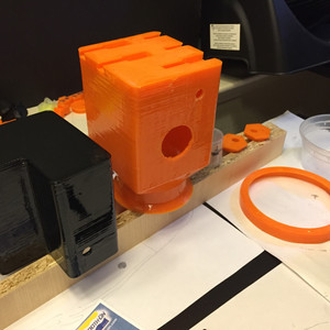 Epoxy coating the 3D prints with XTC-3D to make them water- and air-tight.