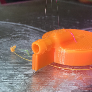 A 3D printed pipe endcap.