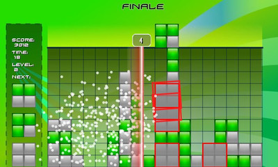 FINALE, a block-matching puzzle action game (2008)