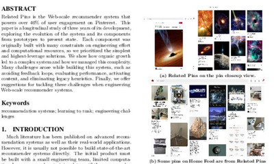 Pinterest Related Pins Recommendations