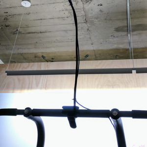 Close-up of sensor.